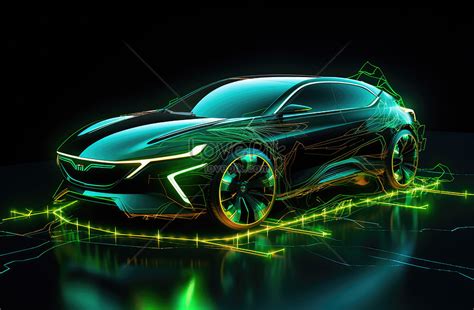 Neon Sport Green Car Picture And HD Photos | Free Download On Lovepik