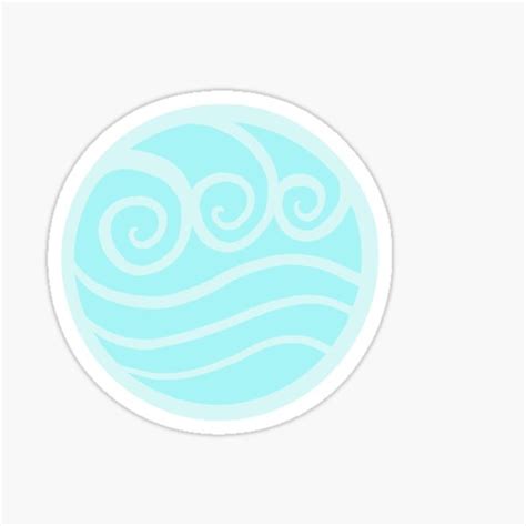 "Avatar Water Tribe Symbol" Sticker for Sale by madeline-ad | Redbubble