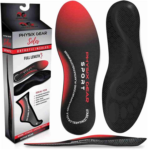 Top 10 Best Insoles For High Arches Reviews | Best Orthotics For High ...