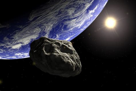 Asteroid In Space