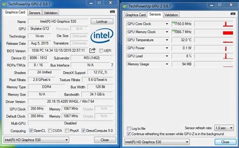 Bench Log: Overclocking Intel HD Graphics 530 (Aircooling + Extreme ...