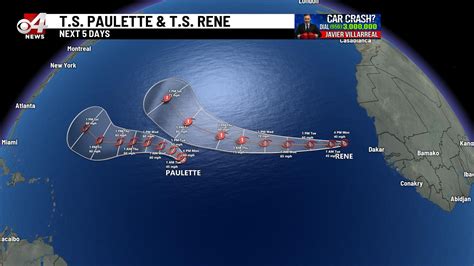 Two Tropical Storms in the Atlantic Basin as peak hurricane season ...