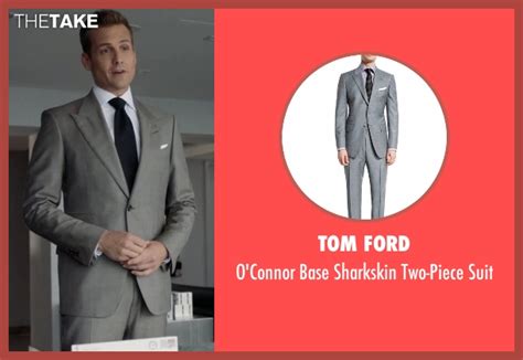 Harvey Specter's Gray Tom Ford O'Connor Base Sharkskin Two-Piece Suit ...