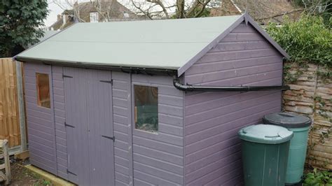 Shed Gutter Kit - diy shed cost uk