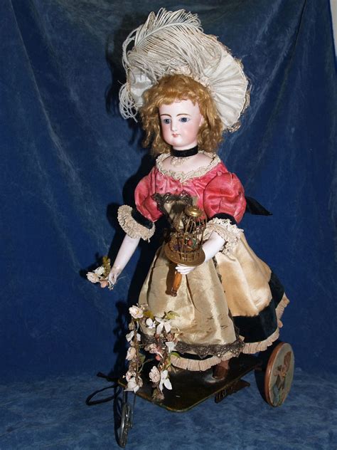 Antique Jumeau French Fashion Automaton Doll All Original Works Vichy ...