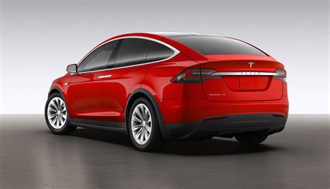 Red-Tesla-Model-X - TESLARATI