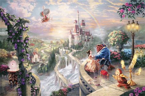 Disney Dreams: Thomas Kinkade Brings Classic Disney Moments to Life