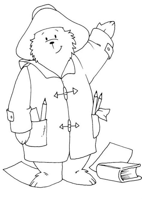 Paddington Bear Coloring Pages - Coloring Home