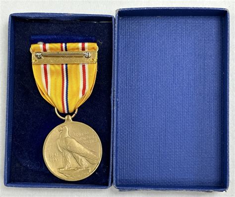 WW2 US Navy USMC Asiatic Pacific Campaign Medal - New in Box - Enemy ...