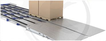 Pallet Jack Access Ramp for Easy Access to Floor-Mounted Pallet Flow