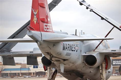 A-6 Intruder parked at Farmingdale Republic Airport : aviation