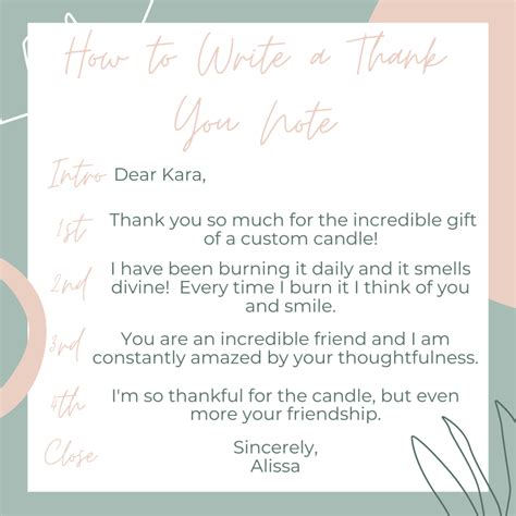 How To Write A Thank You Note Examples And Helpful Timeline, 55% OFF