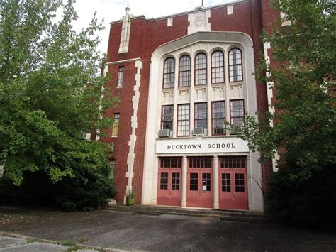 Ducktown School is a massive abandoned school outside of Ducktown, TN ...