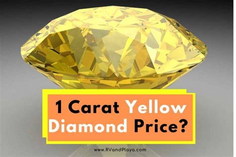 1 Carat Yellow Diamond Price (Buying Guide + Current Price Chart)