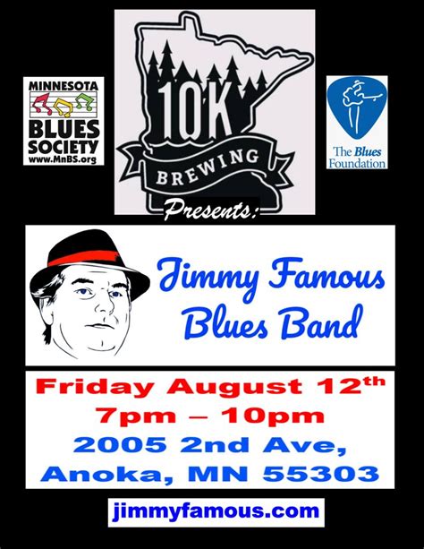 Calendar – the Jimmy Famous band