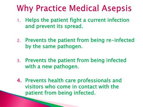 PPT - Medical Asepsis / Infection Control PowerPoint Presentation, free ...