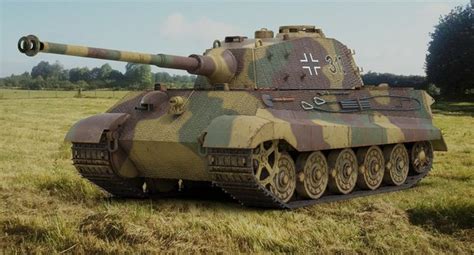 3D модель Tiger 2 Tank - TurboSquid 1231505