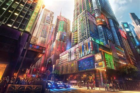 Anime City Wallpapers - Top Free Anime City Backgrounds - WallpaperAccess