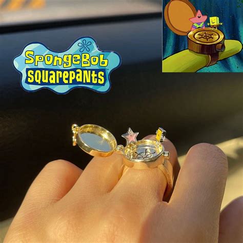 SpongeBob SquarePants BFF Friendship Ring Good Friend Ring Good Friend ...