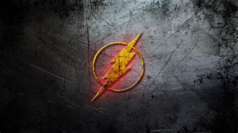 The Flash Logo Wallpaper