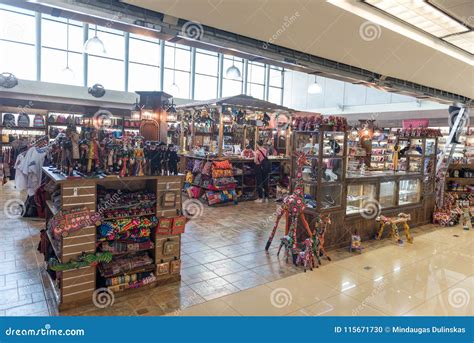 GUATEMALA -NOVEMBER 22, 2017: Interior of Guatemala International ...