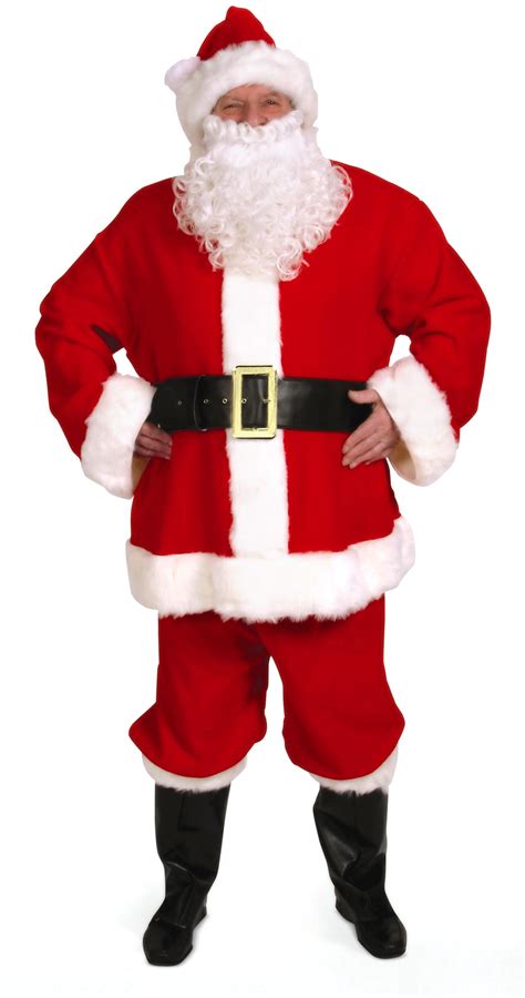 Complete Santa Suit Adult Costume - PartyBell.com