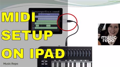 MIDI keyboard setup on iPad: Connect MIDI Keyboard Lesson 16 - YouTube