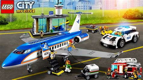 LEGO : Lego Police. NEW Airport. Police Car - LEGO Cartoon | LEGO Game ...