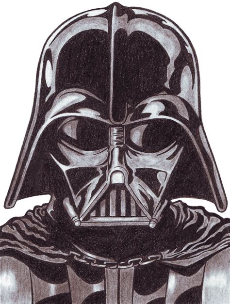 Darth Vader (Charcoal Pencils) | Star wars drawings, Star wars art ...