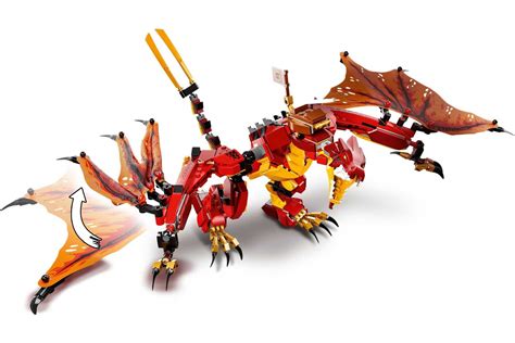 LEGO 71753 - LEGO NINJAGO - Kai's Fire Dragon - Επίθεση Του Δράκου Της ...