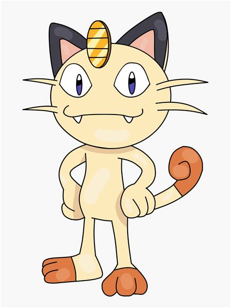 Meowth Transparent Pokemon Yellow - Pokemon Team Rocket Cat, HD Png ...