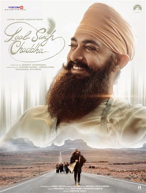 Aamir Khan's Laal Singh Chaddha Poster Design on Behance