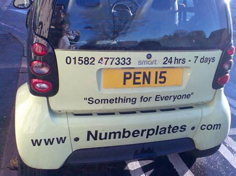 Pin by REGFLIRT on Favourite number "REG" plates | Funny number plates ...