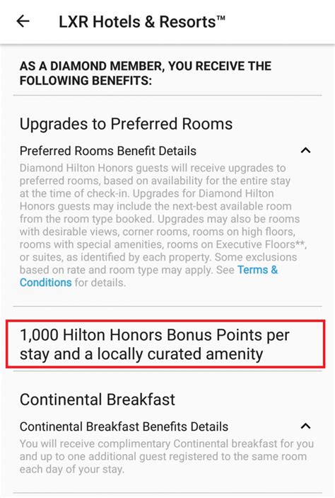 Hilton Honors Diamond Benefits At LXR Hotels & Resorts - LoyaltyLobby