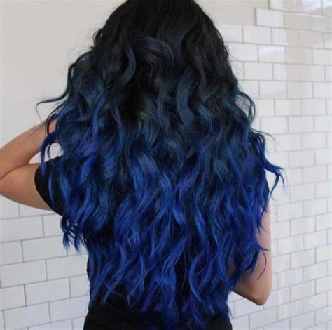 10 Inspiring Black Hair With Blue Tips – HairstyleCamp