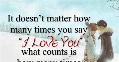 Awesome Quotes: Don’t Just Say I Love You..