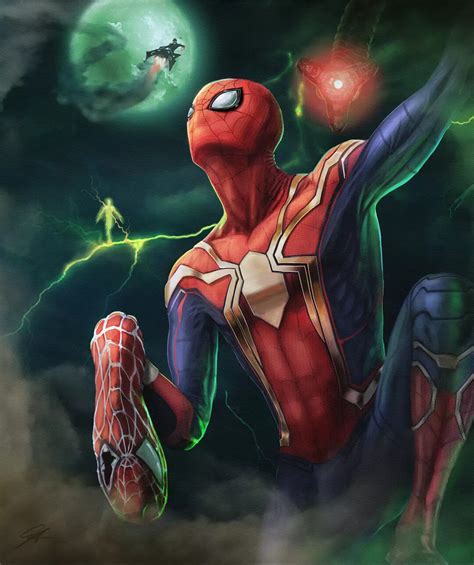 ArtStation - "Spider-Man No Way Home" Fan Art