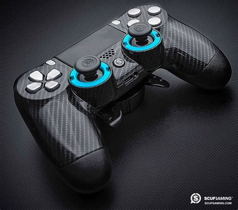 The SCUF Infinity 4PS Carbon Fiber Black controller for PlayStation 4 ...