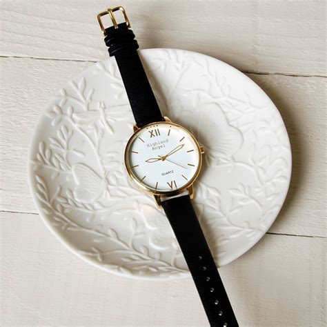 Ladies Watch With Leather Strap By Highland Angel | notonthehighstreet.com