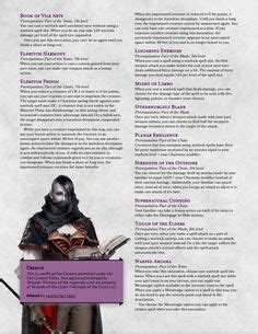 10 Warlock invocations ideas in 2023 | invocation, dnd 5e homebrew, d&d ...