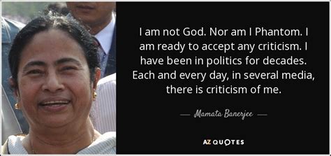 Mamata Banerjee quote: I am not God. Nor am I Phantom. I am...