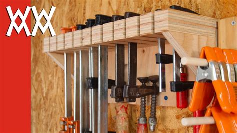 Woodworking clamp storage and organization | Clamp storage, Woodworking ...