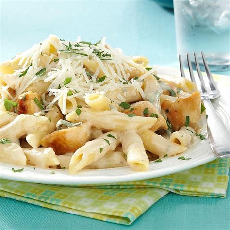 Penne Gorgonzola with Chicken Recipe: How to Make It | Taste of Home