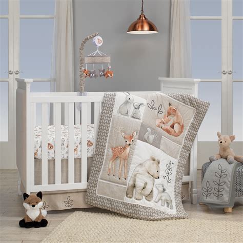 woodland crib bedding