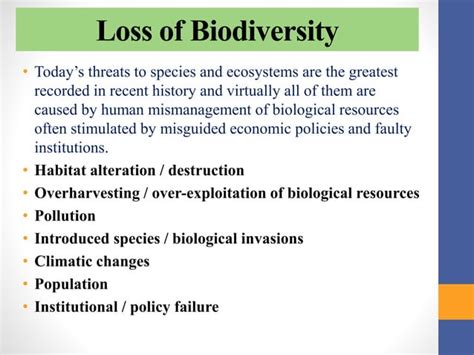 Biodiversity and its Conservation methods