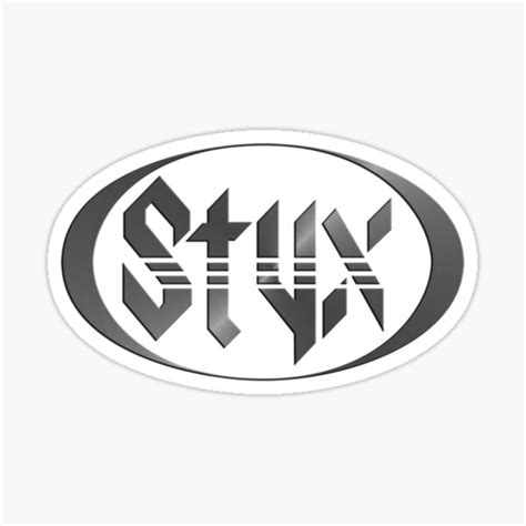 "STYX band logos favorite" Sticker for Sale by oengleweyand | Redbubble