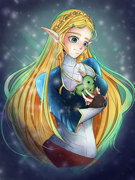 ArtStation - Princess Zelda FanArt