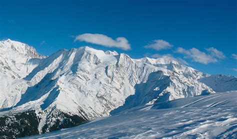 Saint Gervais Mont-Blanc ski map