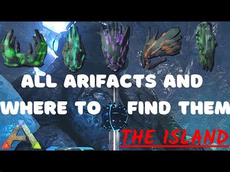 Ark Survival Evolved - All Island ARTIFACTS & How To Get Them (Cave ...