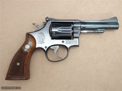 1971 Smith & Wesson Model 15-3 K-38 Combat Masterpiece in .38 Special ...